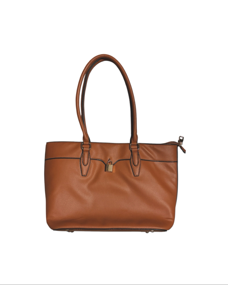 Padlock Detail Shoulder Bag