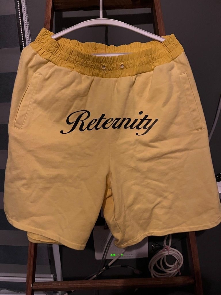 Reternity yellow shorts
