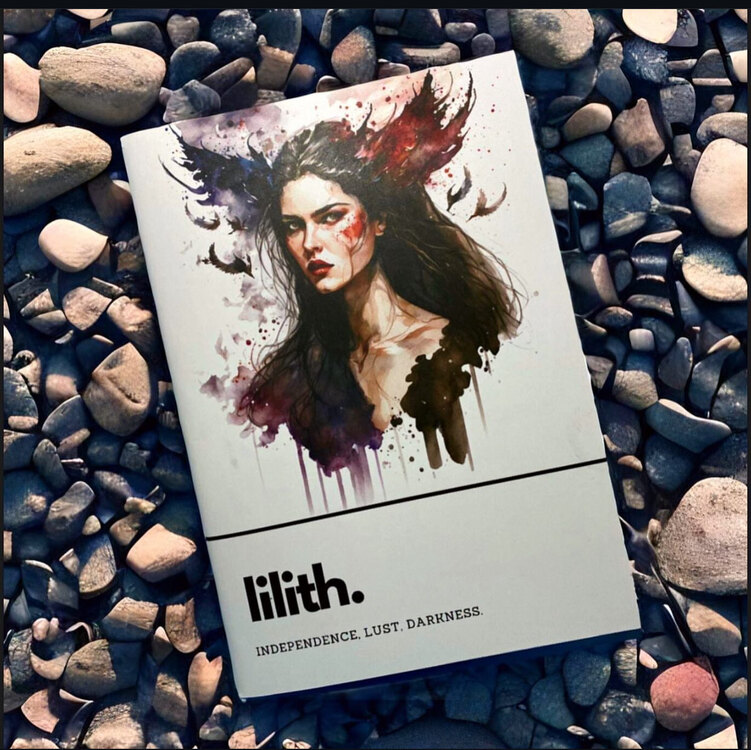 LILITH | Mitoloji Serisi | A5 Not Defteri | Dikişli