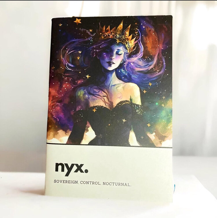 NYX | Mitoloji Serisi | A5 Not Defteri | Dikişli