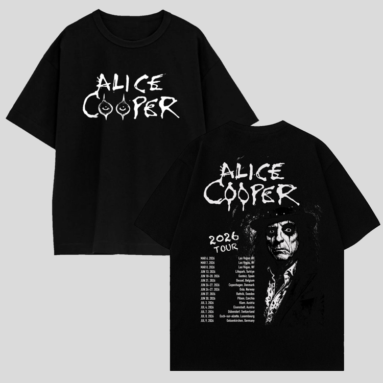 Alice Cooper Tour Tshirt