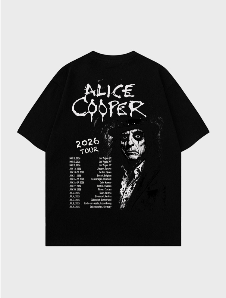 Alice Cooper Tour Tshirt
