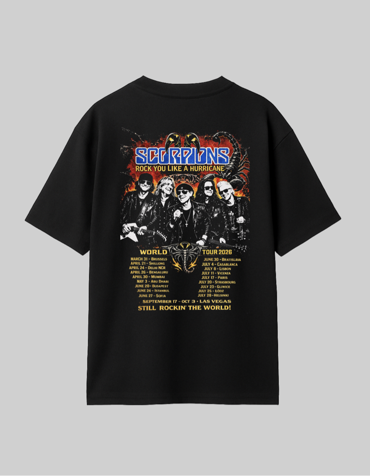 Scorpions Tour Tshirt
