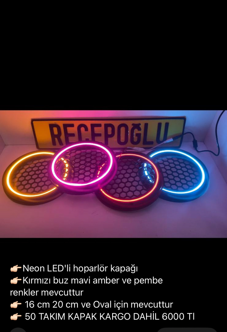 4 Adet kapak 1 adet kumandalı Çakar modülü