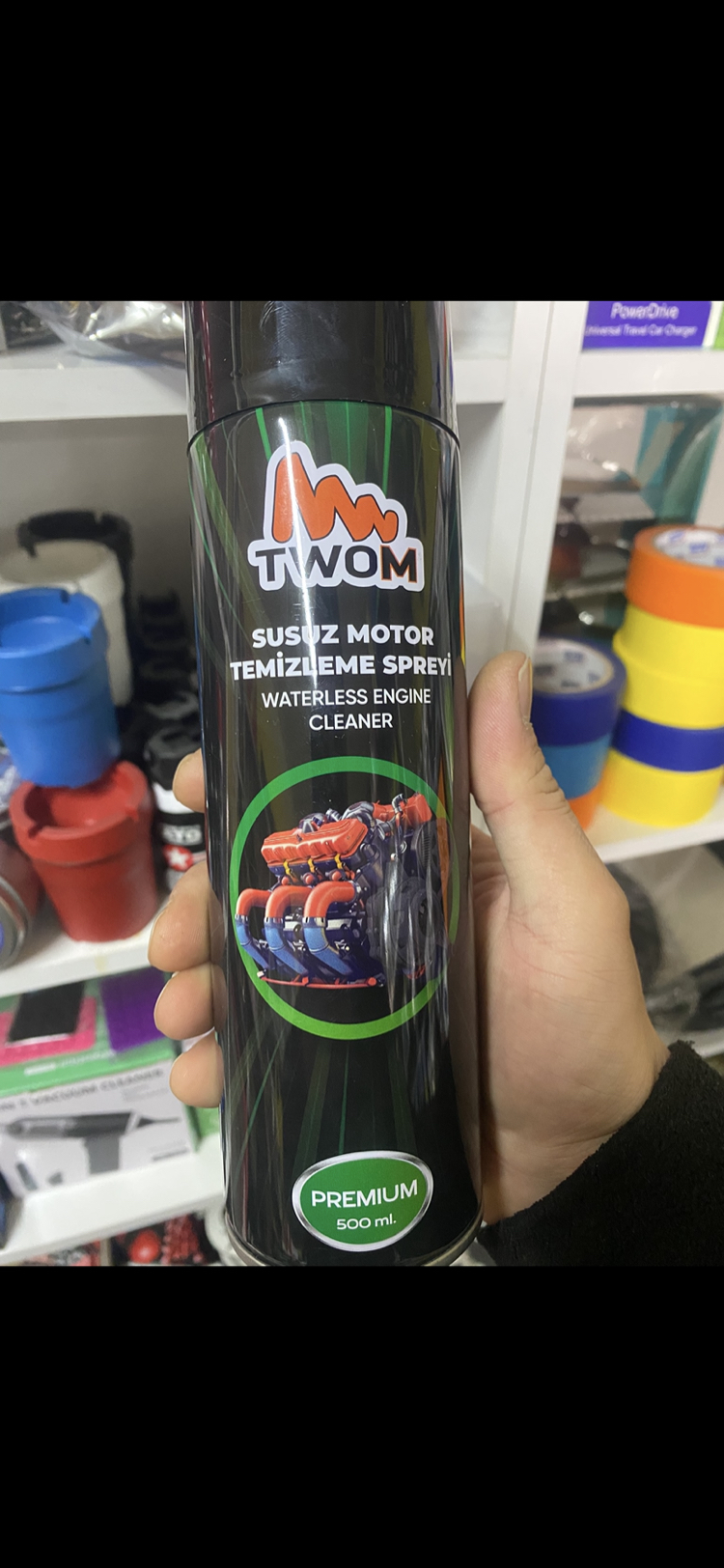 Susuz motor temizleyici