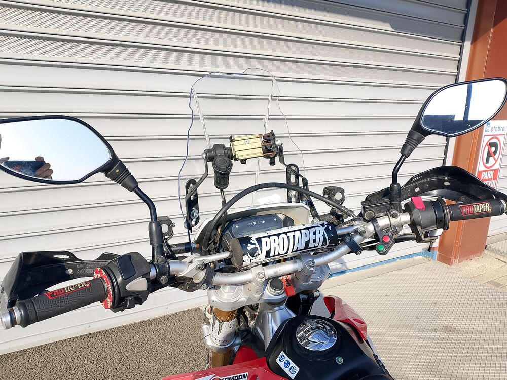 Honda CRF 250L Açı Ayarlı Polikarbon Tur Camı (2013-2022)