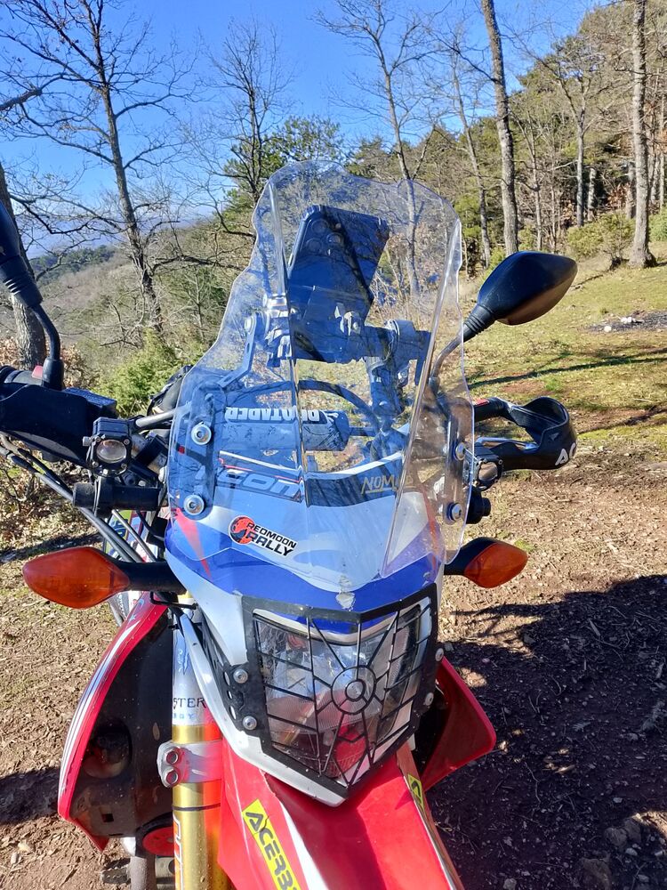 Honda CRF 250L Açı Ayarlı Polikarbon Tur Camı (2013-2022)