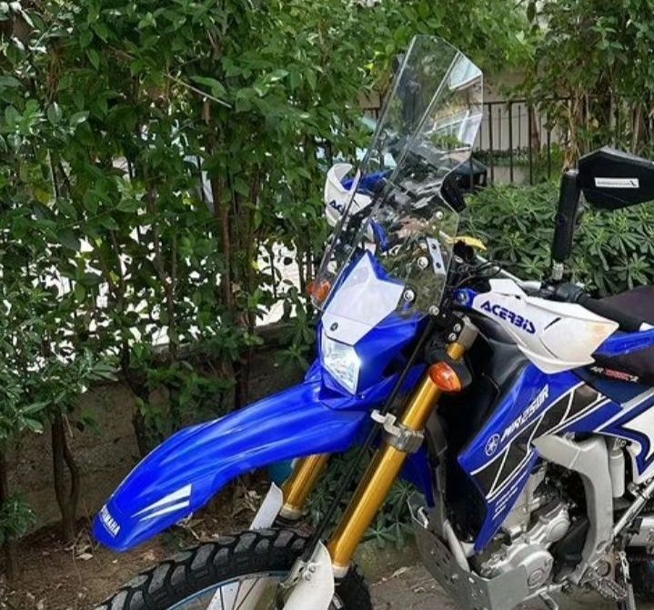Yamaha wr 250 tur camı GPS & telefon barlı kit