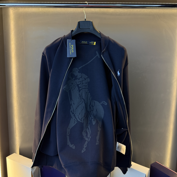 Polo Ralph Lauren Premium Tam Fermuarlı Ceket