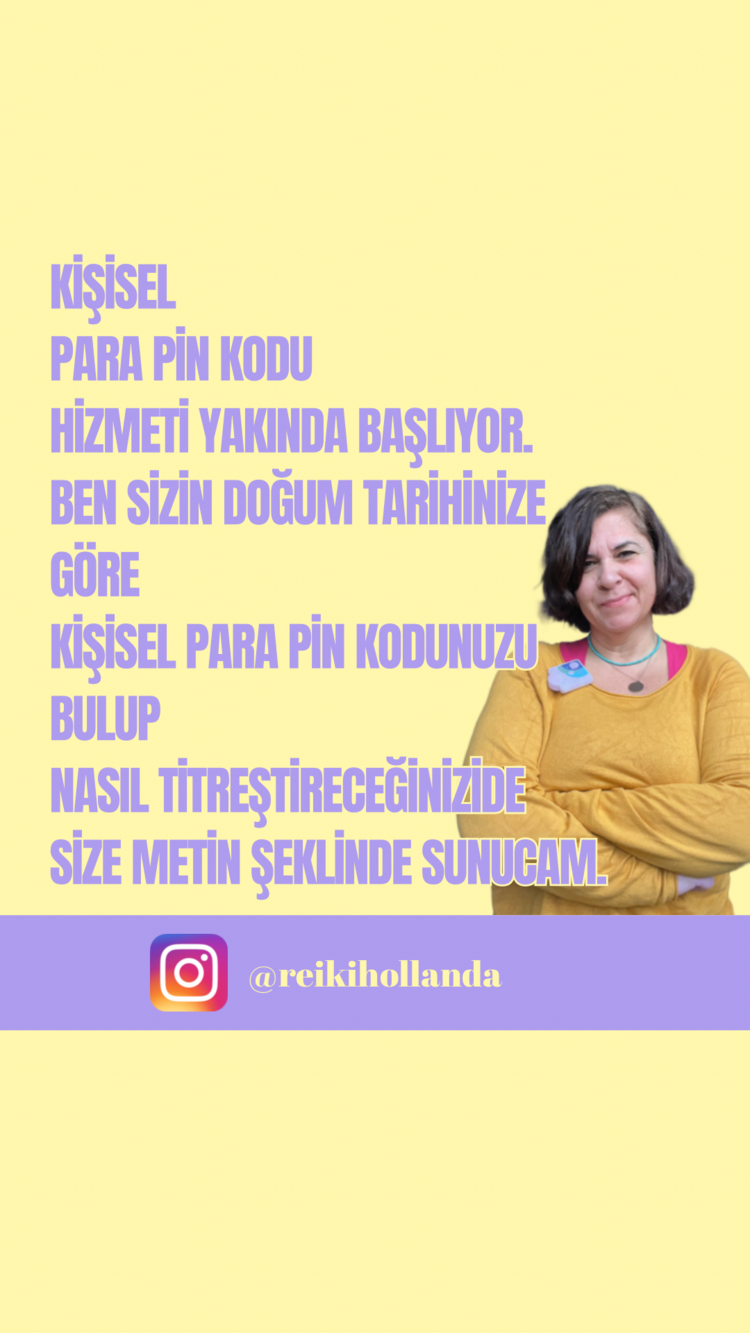 BEN SİZİN KİŞİSEL PARA PİN KODUNUZU HESAPLIYORUM/DOĞUM TARİHİNİZİ YAZIN LÜTFEN  