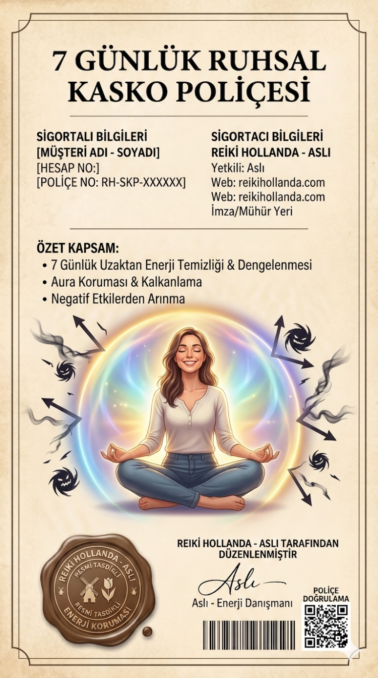 7 GÜNLÜK RUHSAL KASKO POLİÇESİ