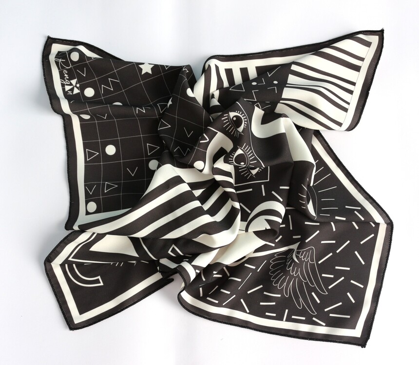 Black_White 70x70 cm
