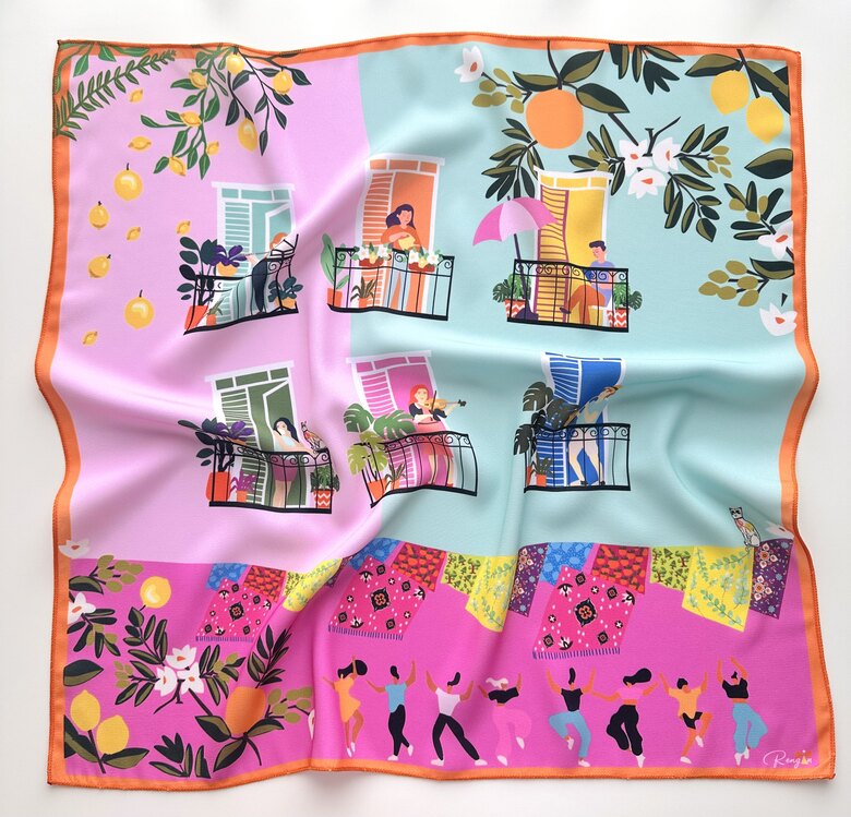 70X70 cm Bahar