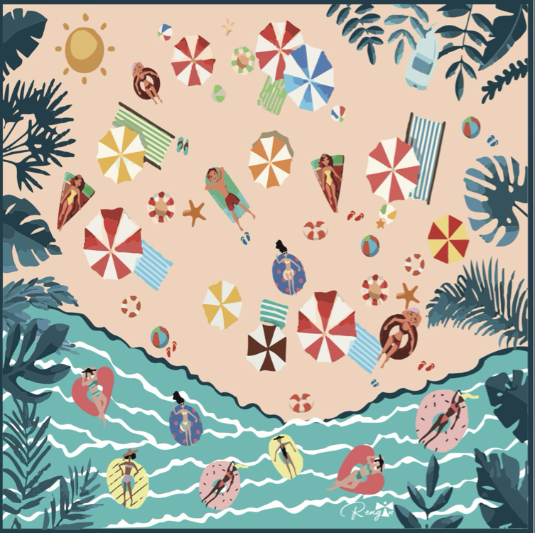 Beach Pareo-Şal