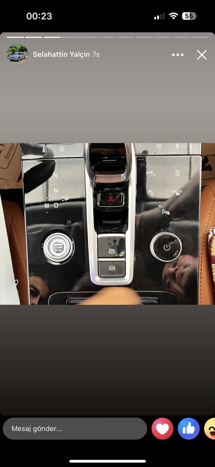 Tiggo 8 pro konsol şeffaf ppf kaplama