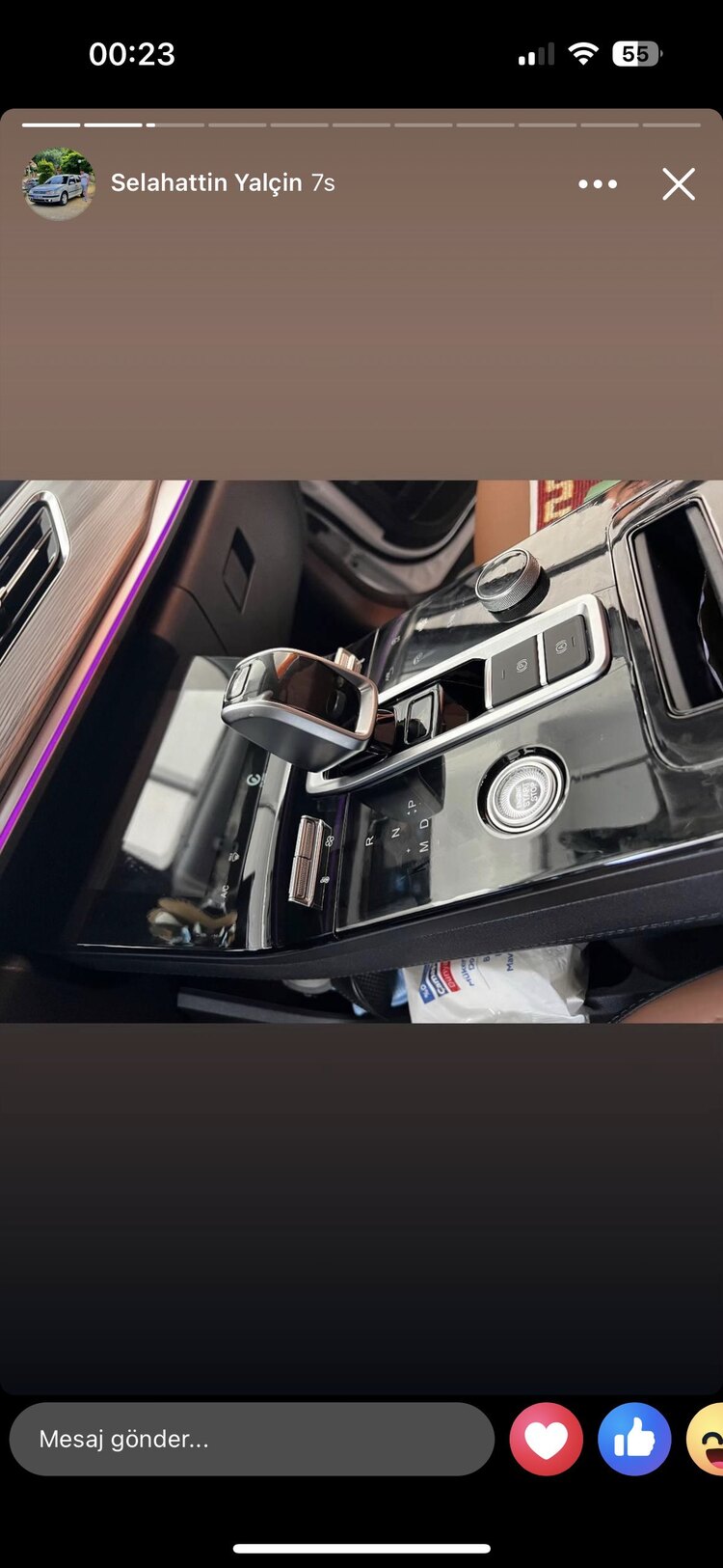 Tiggo 8 pro konsol şeffaf ppf kaplama