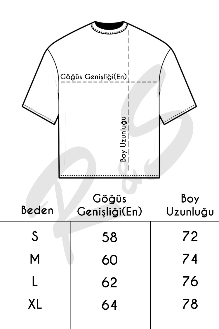 Beşiktaş Baskılı Oversize siyah T-shirt 