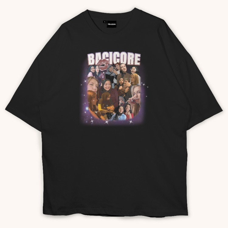 Bacıcore Kişiye Özel Fotoğraflı Tişört