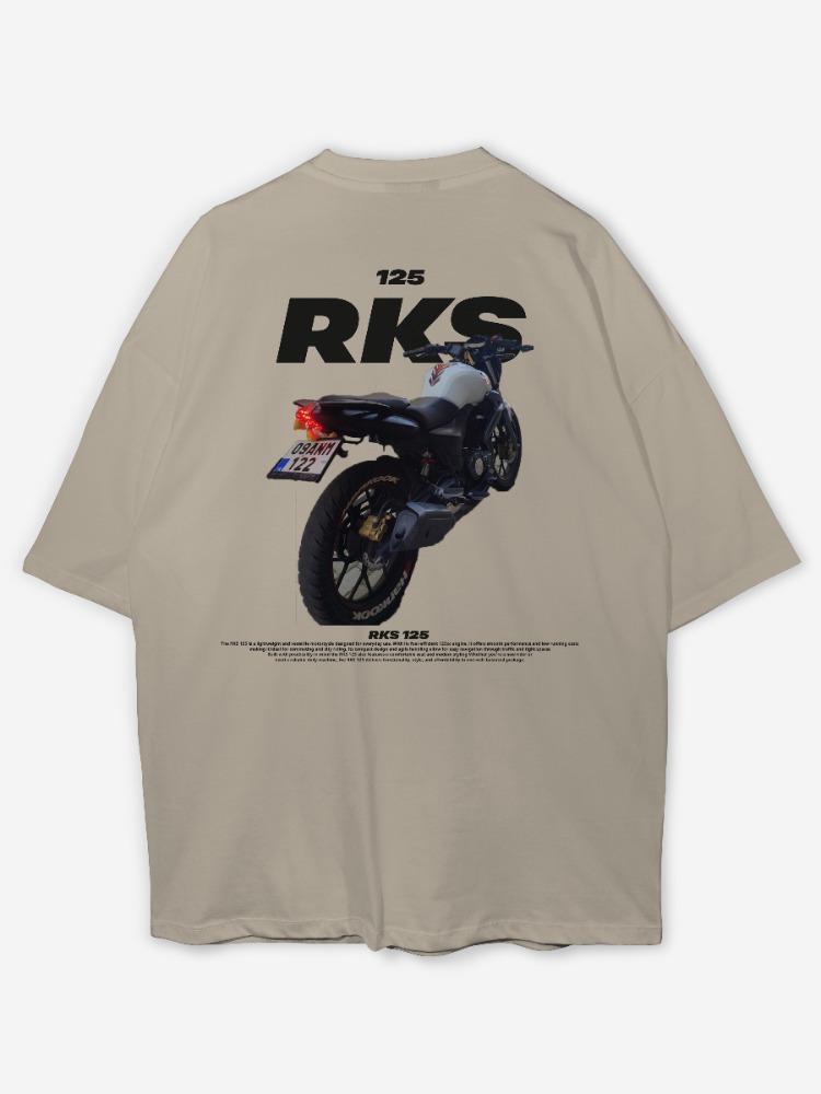 Kişiye özel Araç Tasarım Baskılı Oversize T-shirt 