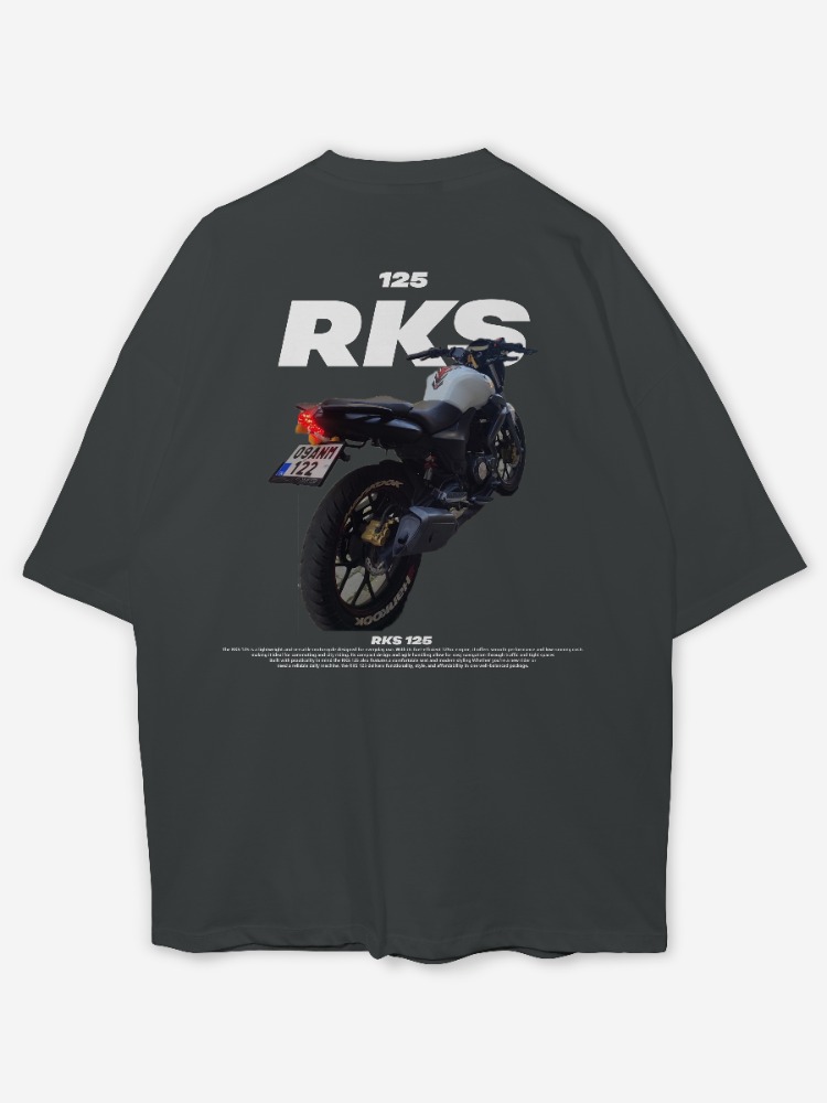 Kişiye özel Araç Tasarım Baskılı Oversize T-shirt 
