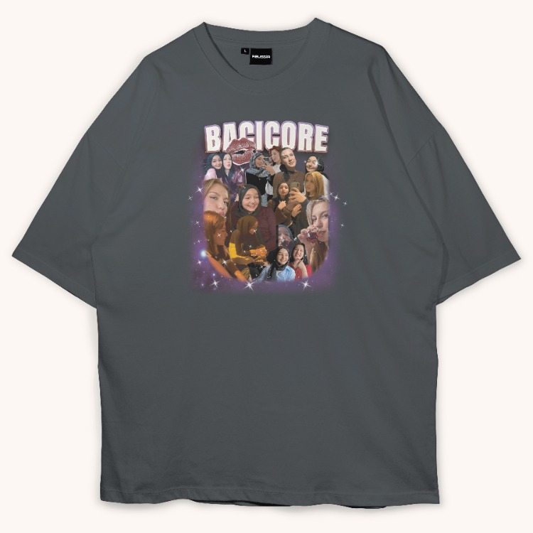 Bacıcore Kişiye Özel Fotoğraflı Tişört
