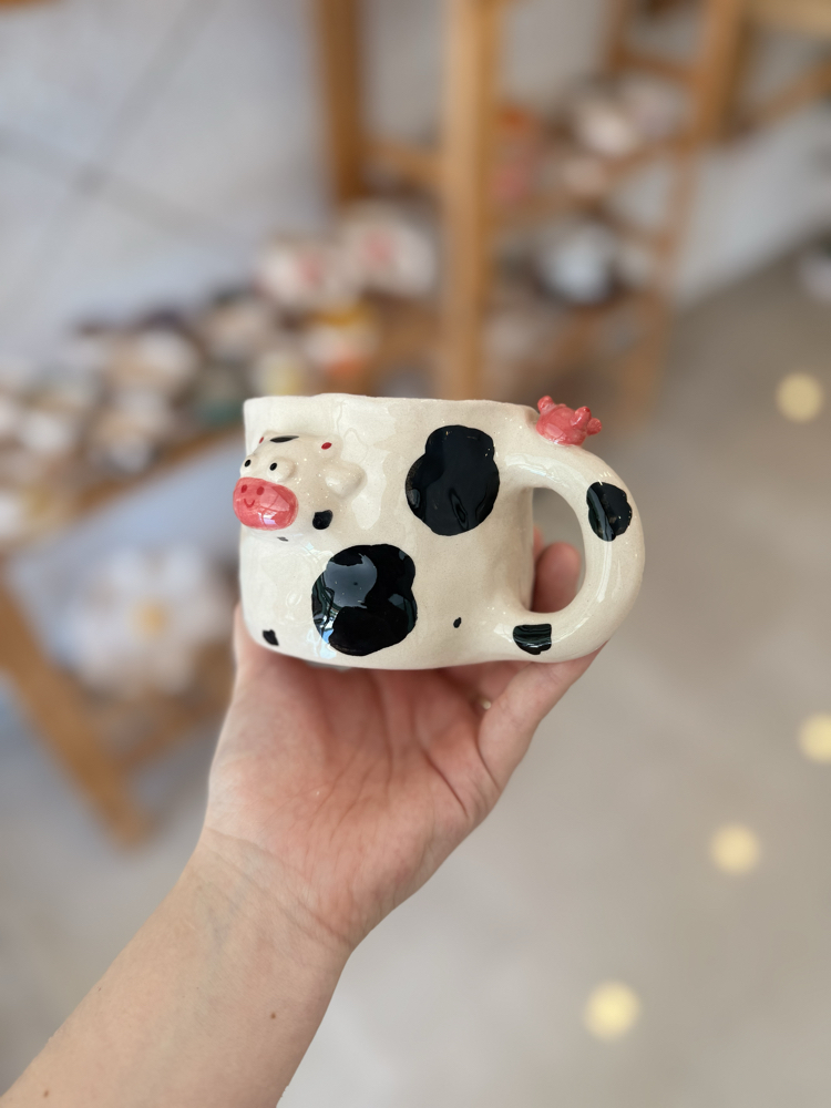 Cow mug 