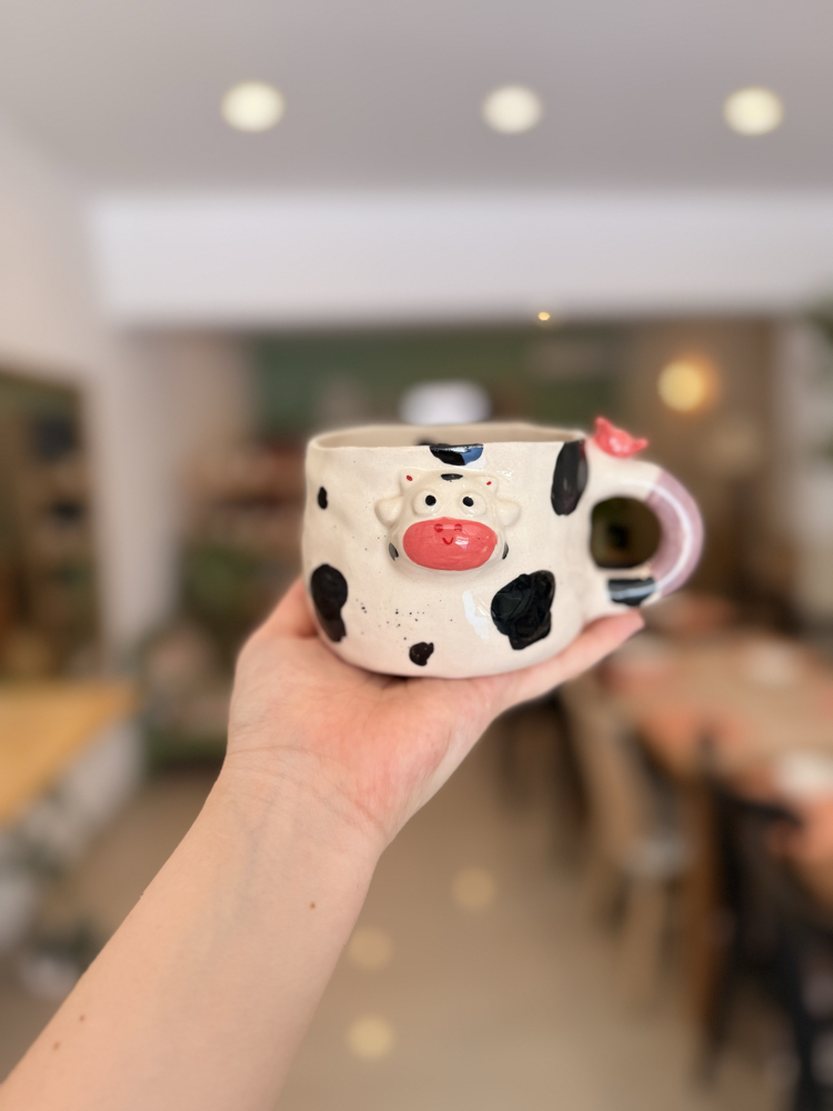 Cow mug