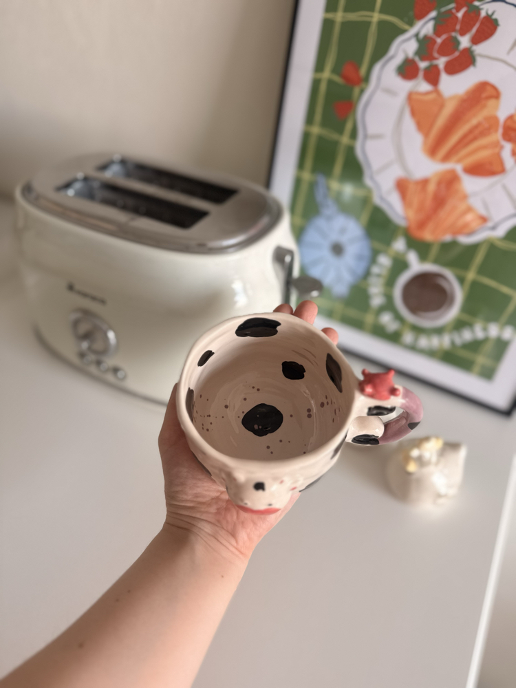 Cow mug