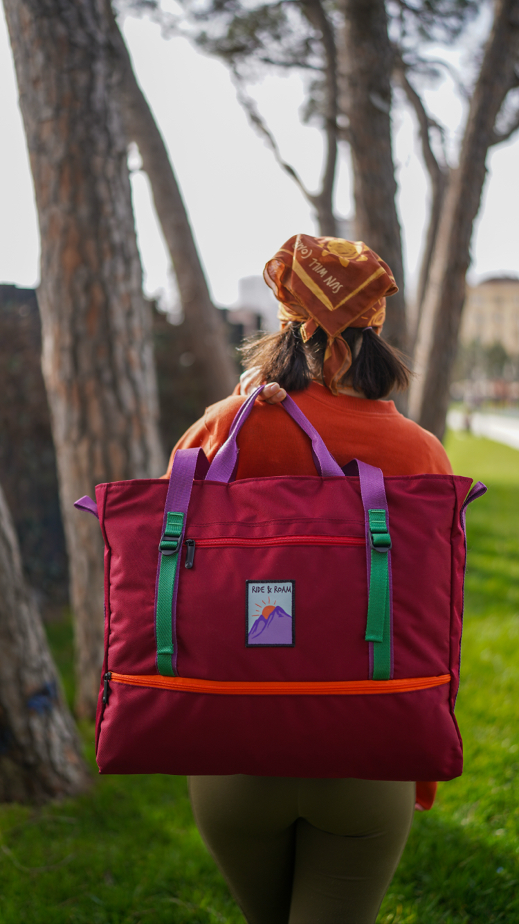 Roamer Bag / Gün Batımını Kaçırmam Bordosu