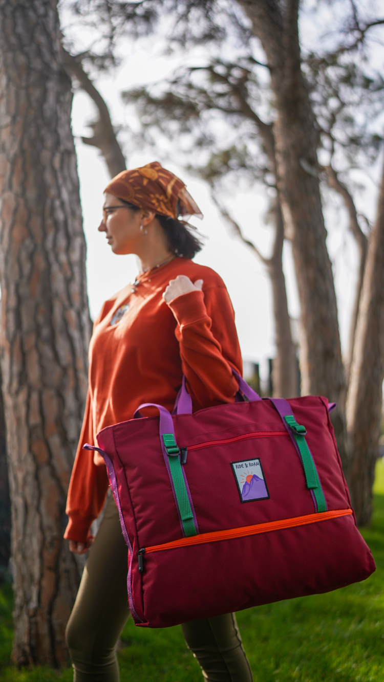 Roamer Bag / Gün Batımını Kaçırmam Bordosu