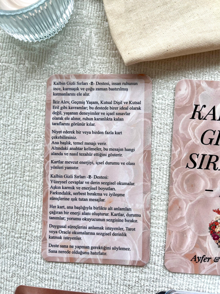 Kalbin Gizli Sırları -2- Destesi