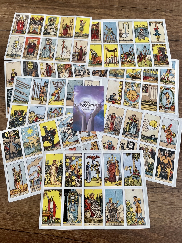 Tarot Sticker Seti 