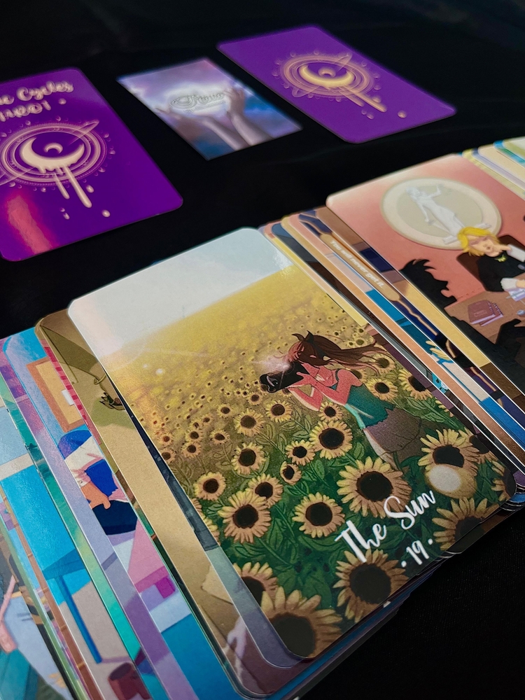 Cosmic Cycles Tarot Kartı Destesi
