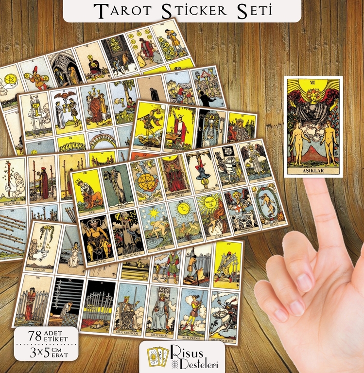Tarot Sticker Seti 