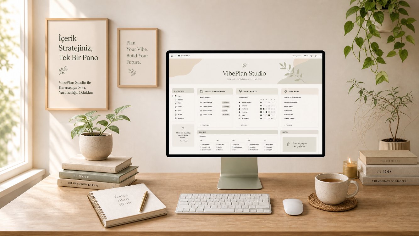 VibePlan Studio | Notion İçerik Planlama Panosu