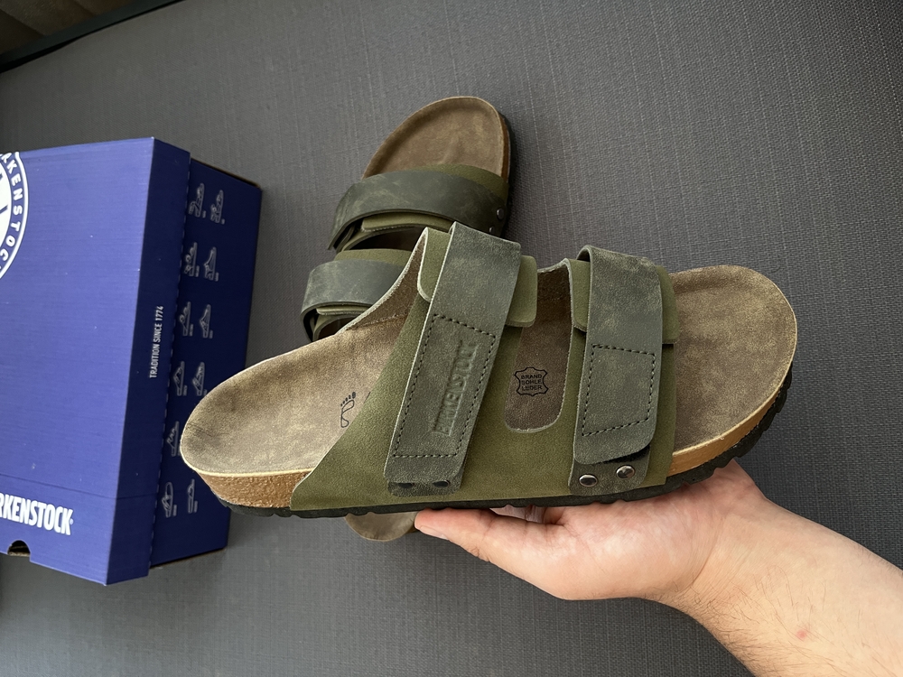 Birkenstock Cırtlı Haki