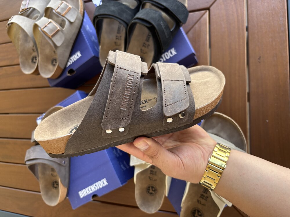 Birkenstock Cırtlı Kahverengi
