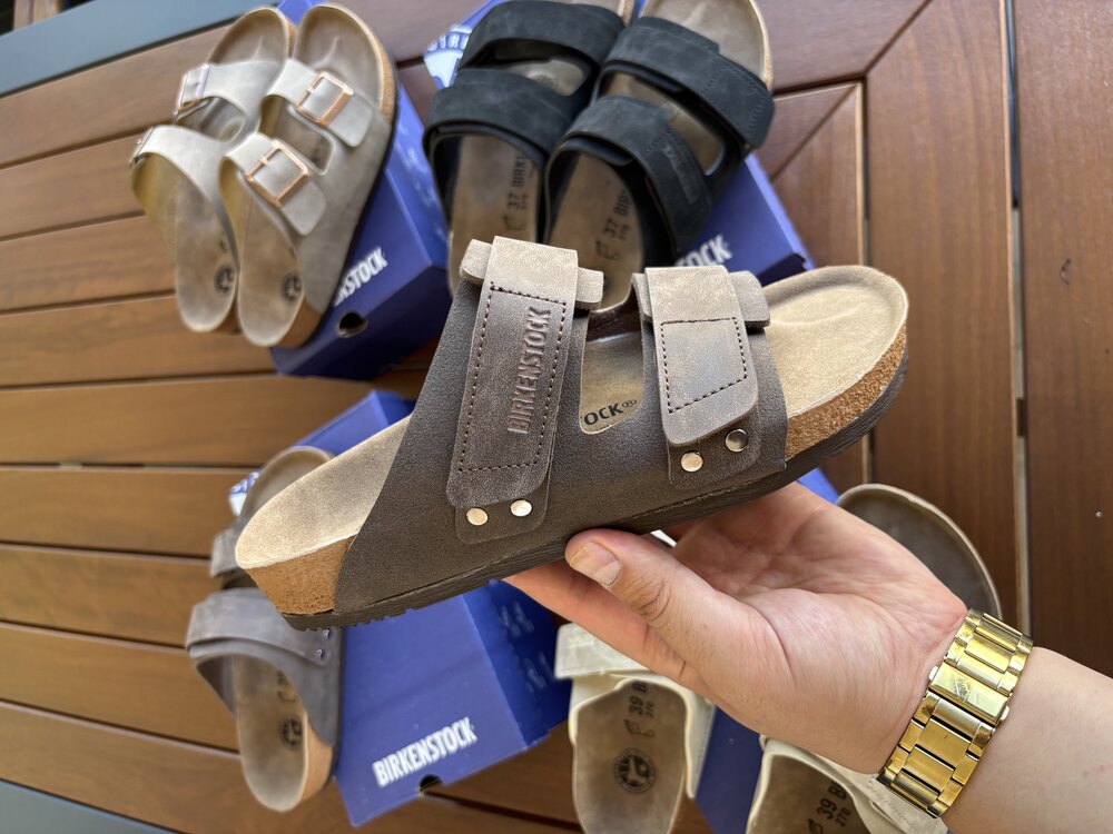 Birkenstock Cırtlı Kahverengi