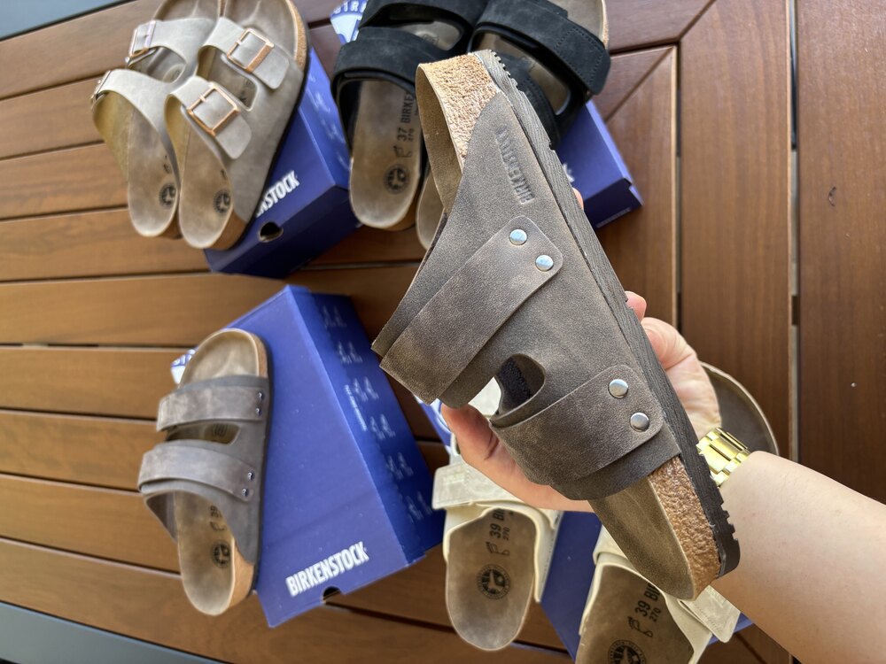 Birkenstock Cırtlı Kahverengi