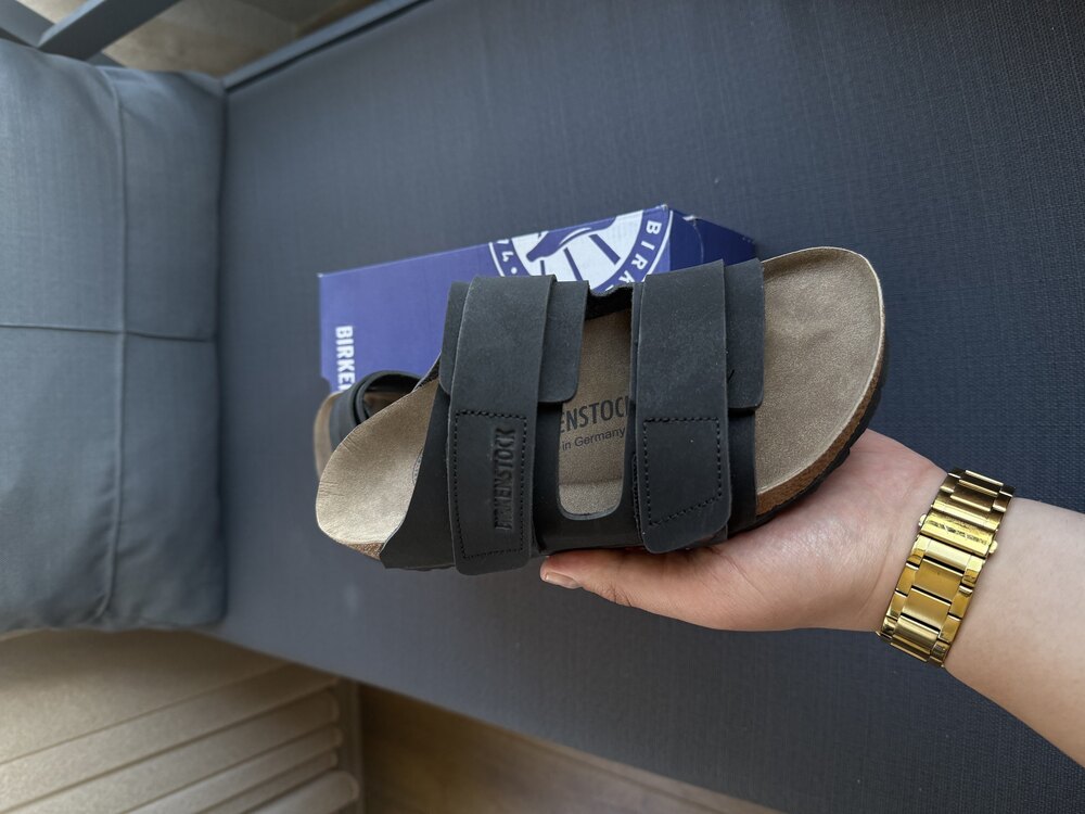 Birkenstock Cırtlı Siyah