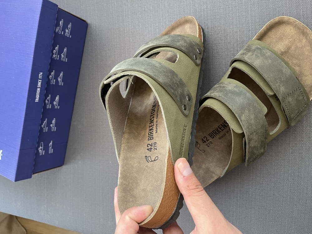 Birkenstock Cırtlı Haki