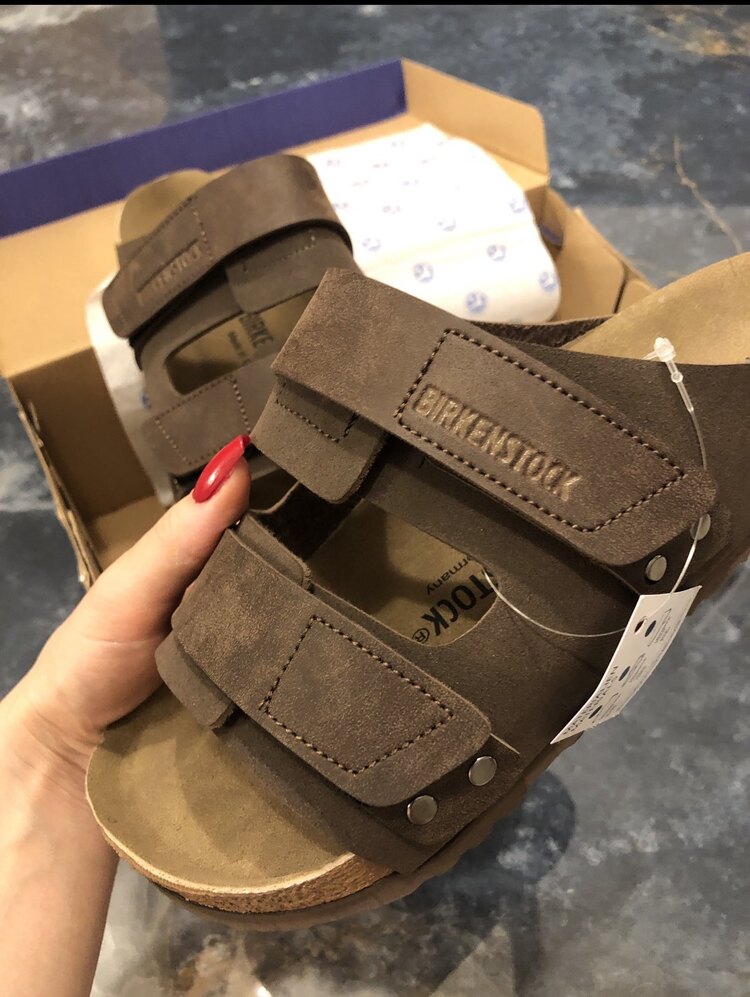 Birkenstock Cırtlı Kahverengi