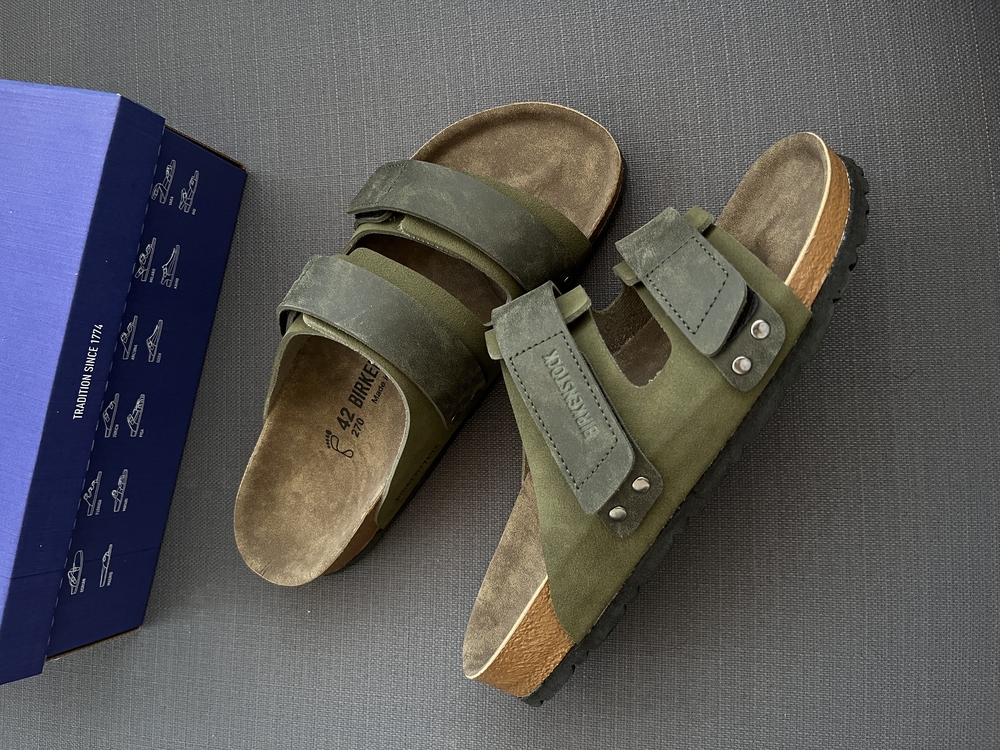 Birkenstock Cırtlı Haki