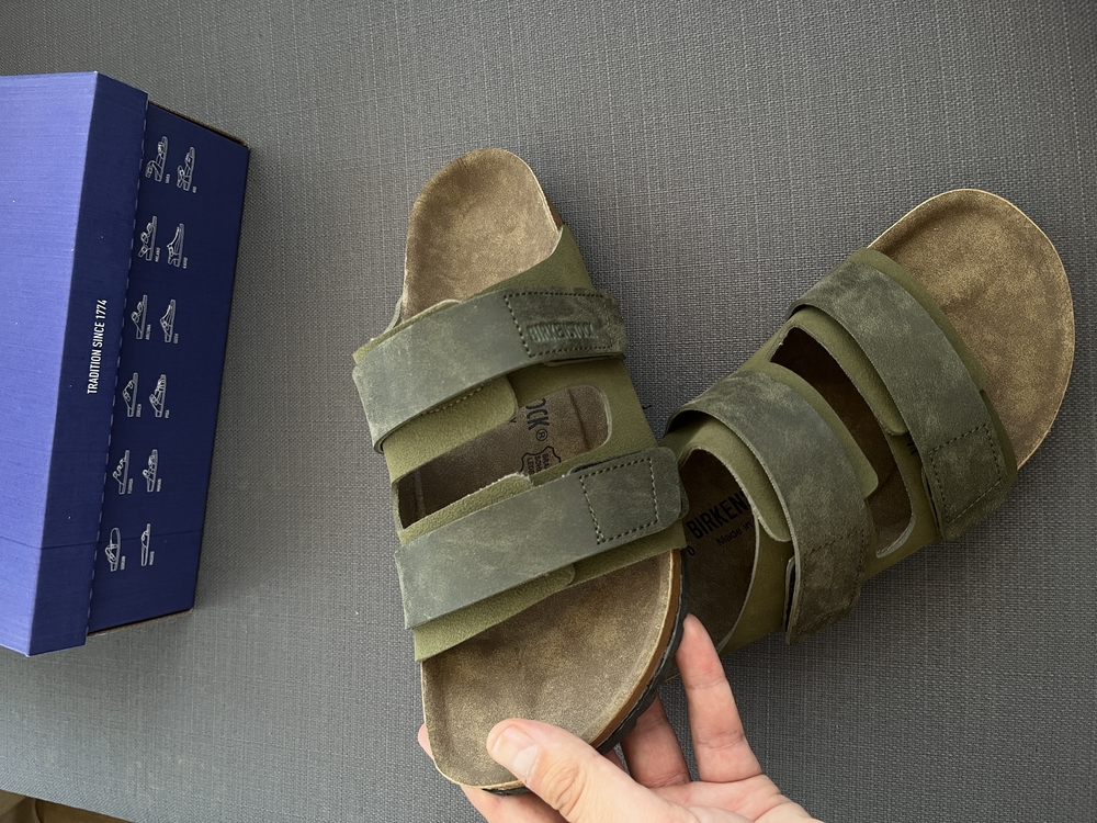 Birkenstock Cırtlı Haki