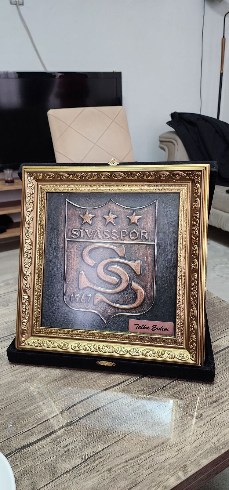 Sivas spor bakır rölyef tablo
