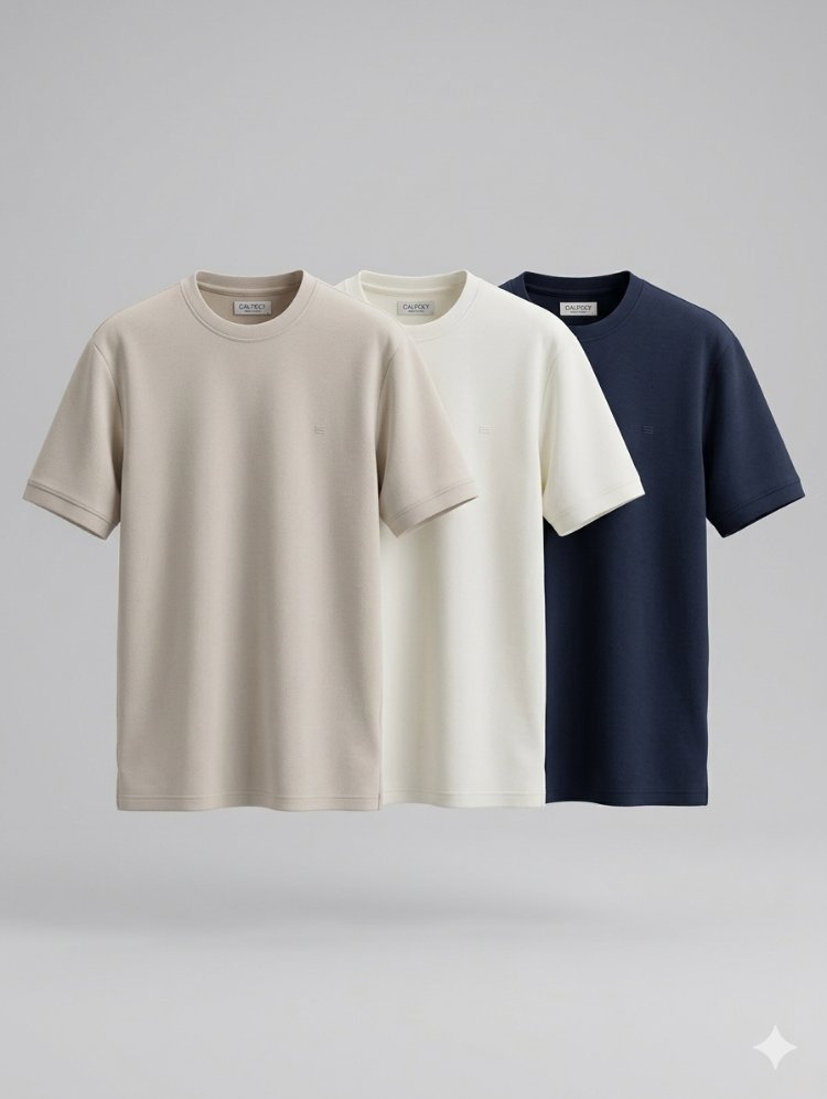 Premium Oysho Kumaş - Dökümlü Likralı Basic Tişört