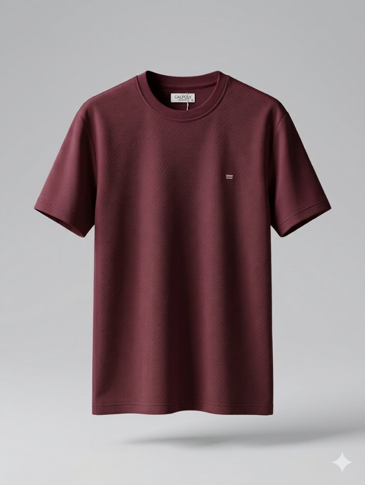 Premium Oysho Kumaş - Dökümlü Likralı Basic Tişört