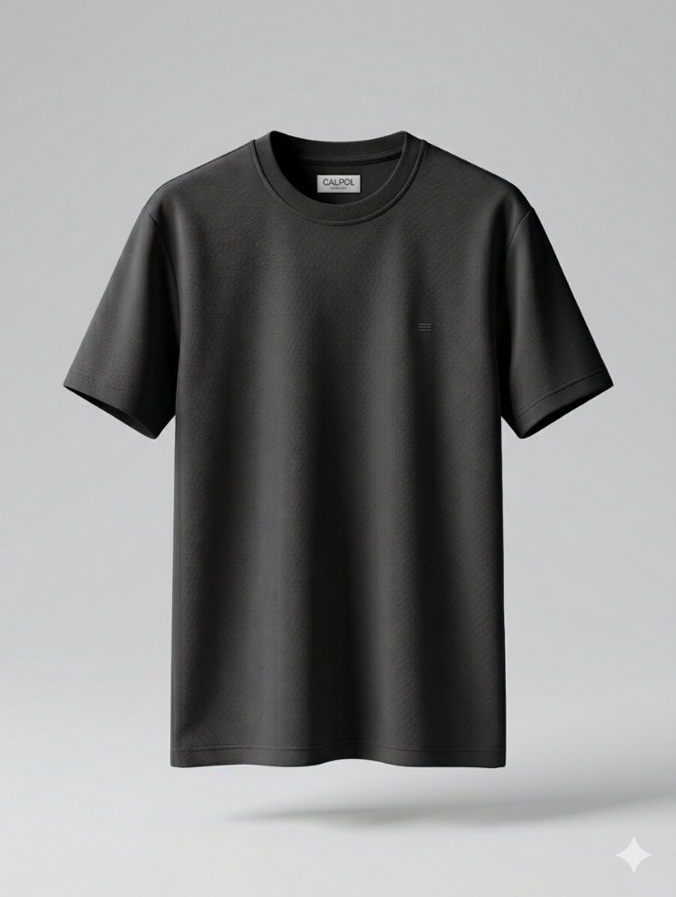 Premium Oysho Kumaş - Dökümlü Likralı Basic Tişört