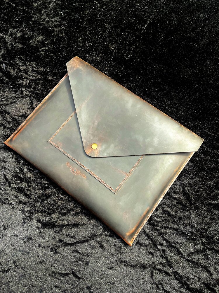 Macbook - Tablet Kılıfı (Kahverengi)