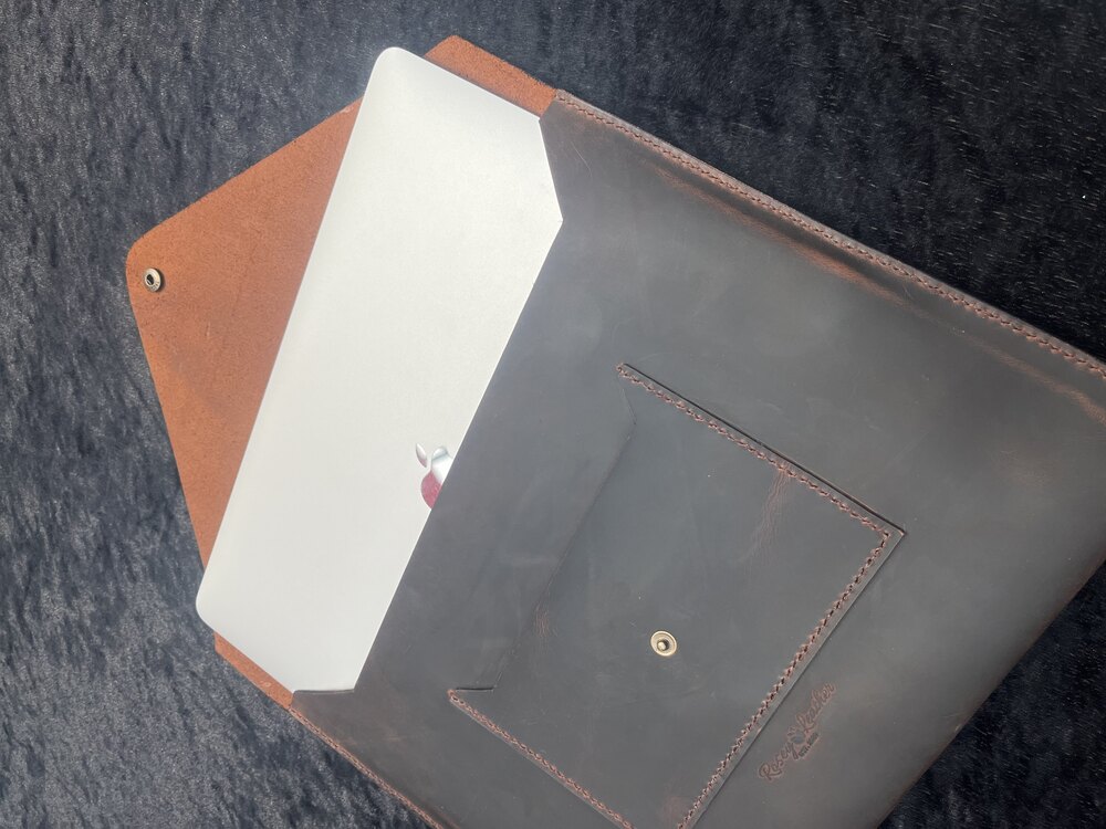 Macbook - Tablet Kılıfı (Kahverengi)